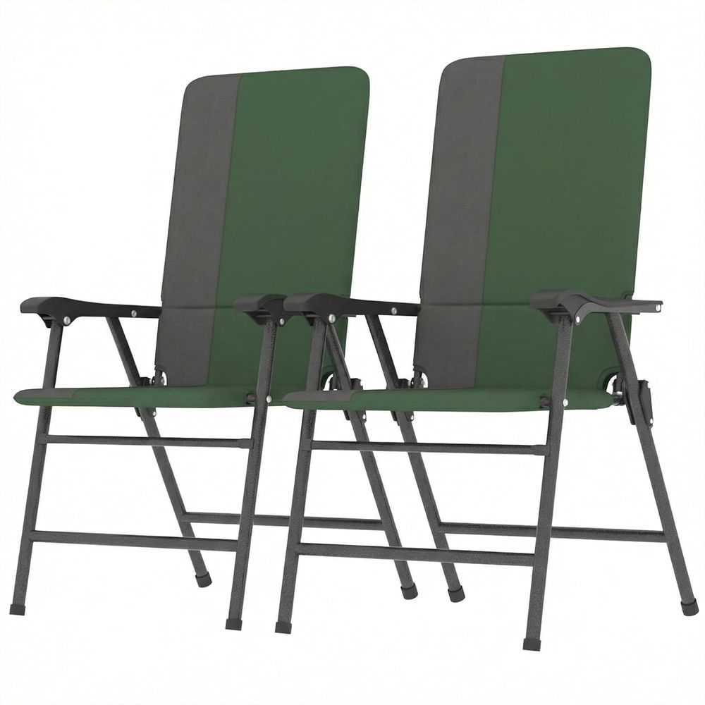 Outdoor Camping High Chair - Wyściełany zestaw krzeseł ogrodowych z wysokim
