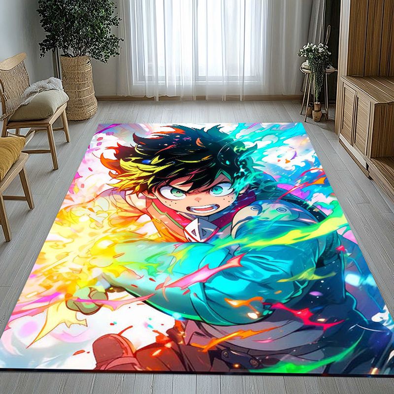 Outdoor Camping Anime - Dywan do salonu z motywem anime