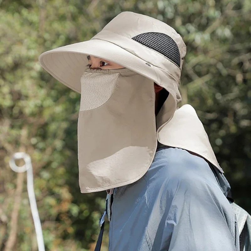 Outdoor Camping Hat - Letnie kapelusze przeciwsłoneczne z ochroną UV,