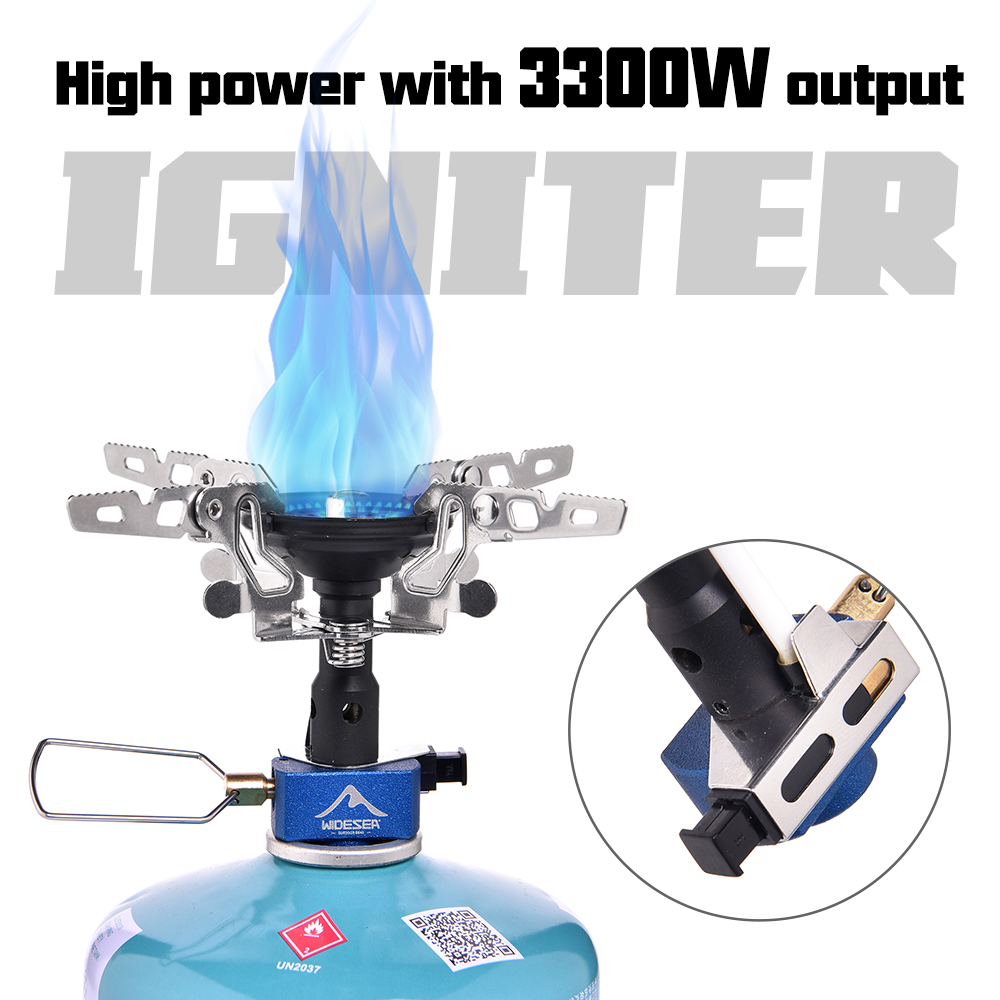 Outdoor Camping Gas Stove - Kuchenka Gazowa Kempingowa Zewnętrzna 3300W z
