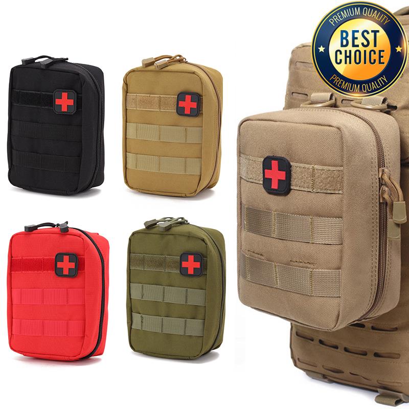 First Aid Kit Camping - Outdoor taktyczny wielofunkcyjny pasek MOLLE zestaw