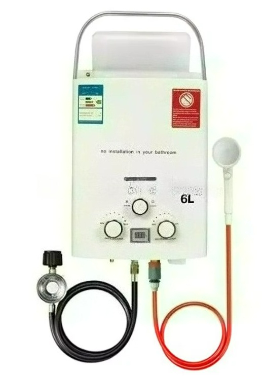 Outdoor Camping Hot Water Shower - Przenośny podgrzewacz wody na propan LPG