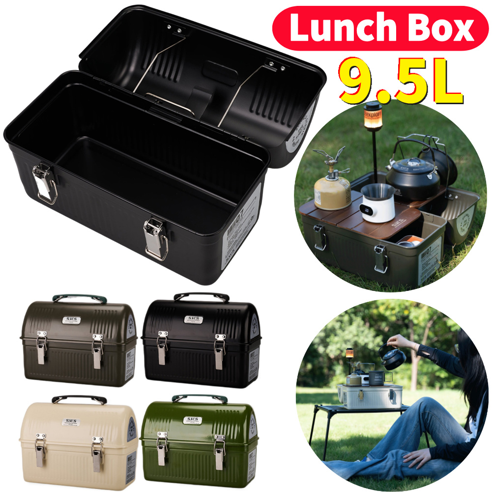 Metalowa skrzynka na lunch w s – Outdoor Camping Stores recenzja i cena