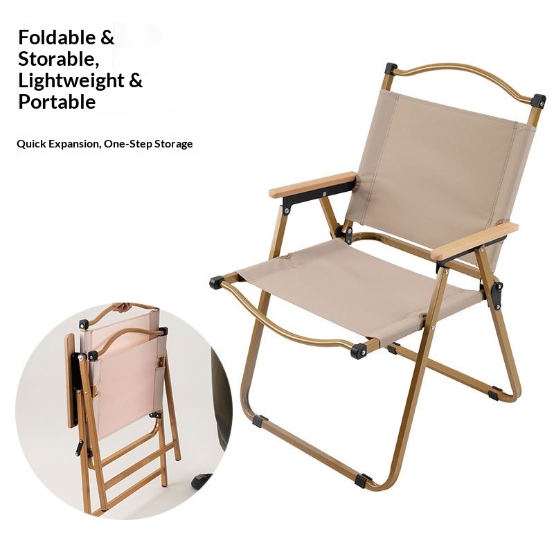 Przenośne Lekkie Składane Krze – Outdoor Camping High Chair recenzja i cena