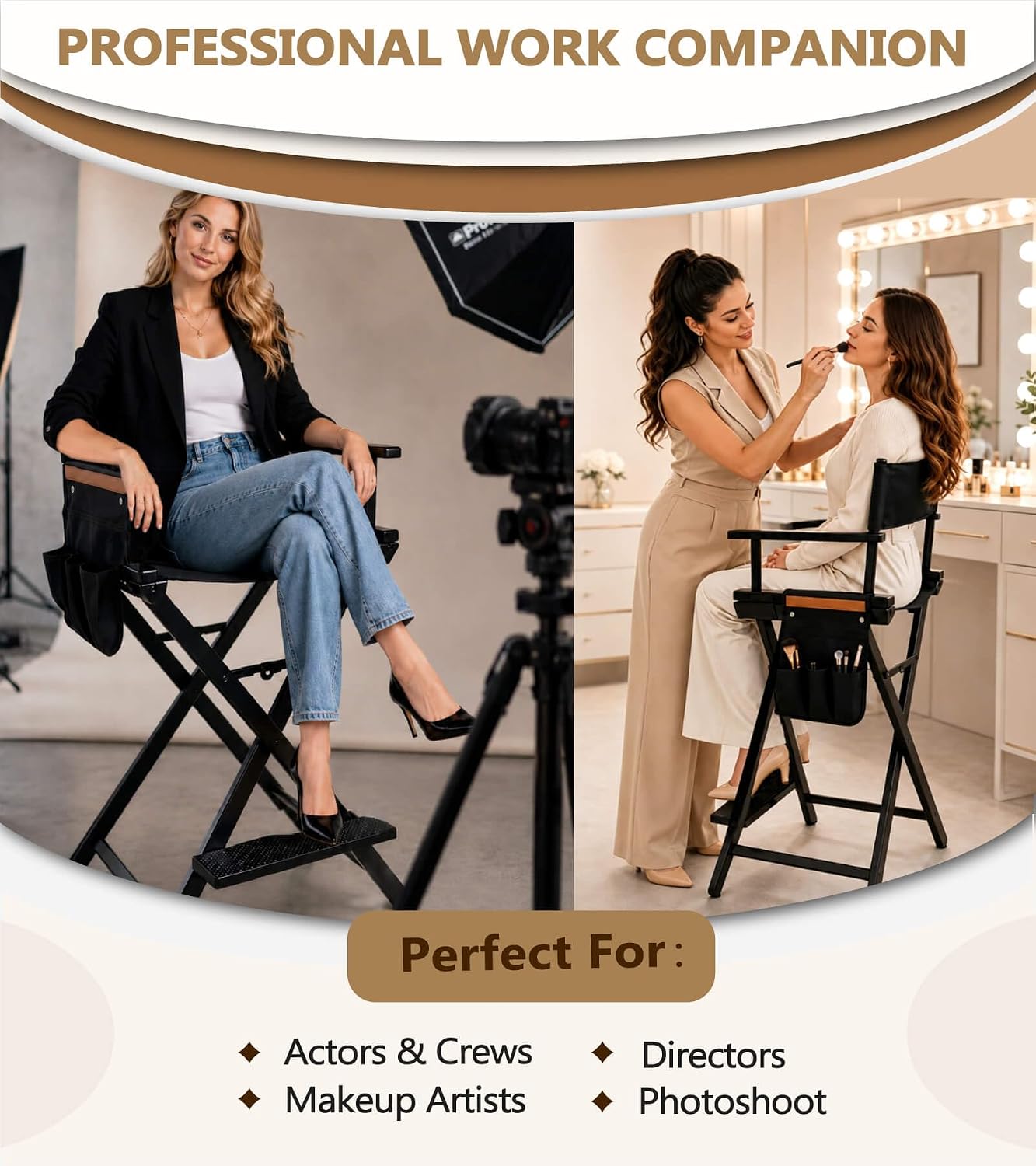 Wysokie krzesło reżyserskie pr – Outdoor Camping High Chair recenzja i cena