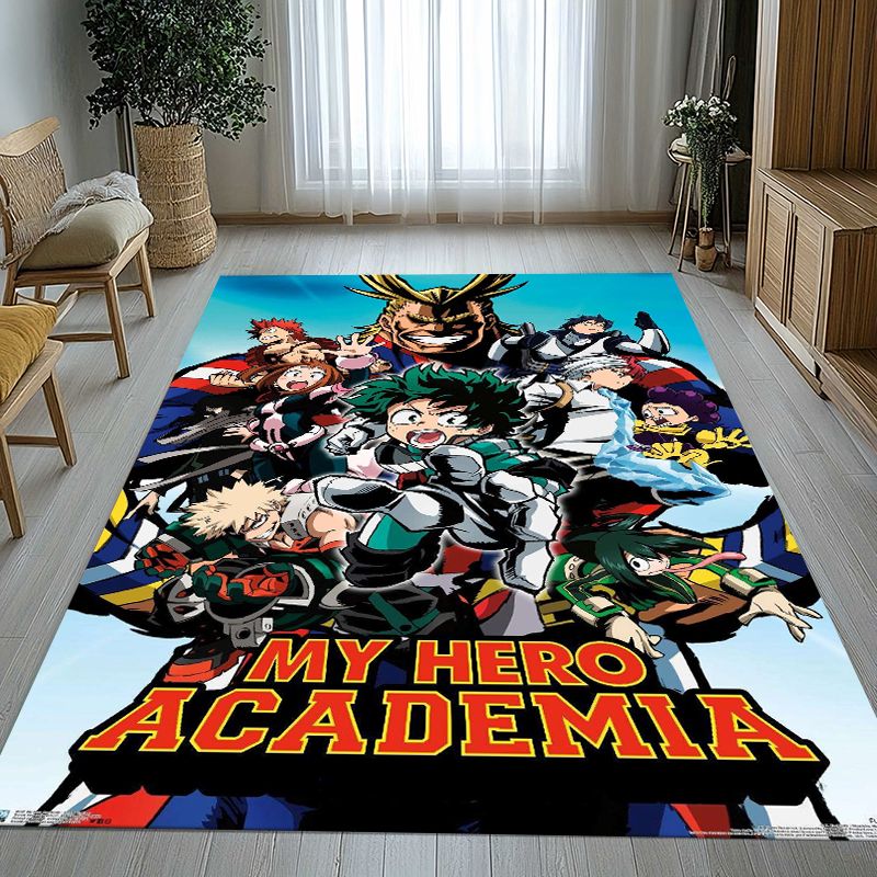 Dywan do salonu z motywem anim – Outdoor Camping Anime recenzja i cena