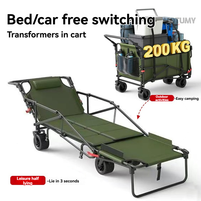 Składany wózek kempingowy z kó – Outdoor Camping Trolley recenzja i cena