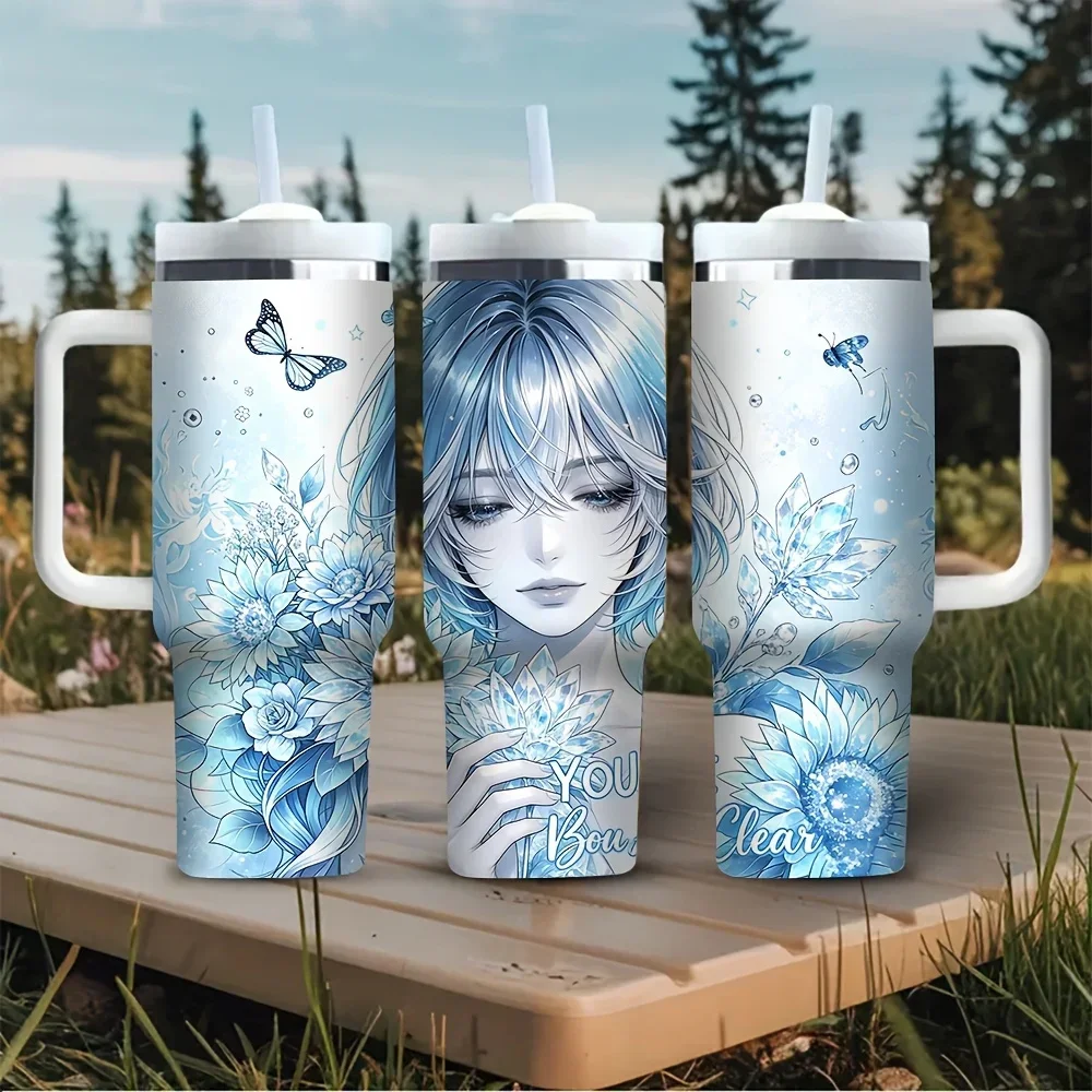 Kubek termiczny 40oz z uchwyte – Outdoor Camping Anime recenzja i cena