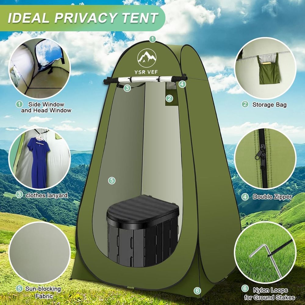 Przenośny Zestaw Toaletowy, To – Outdoor Camping recenzja i cena