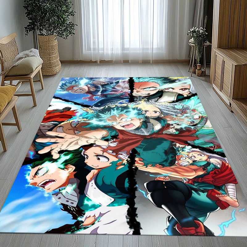 Dywan do salonu z motywem anim – Outdoor Camping Anime recenzja i cena