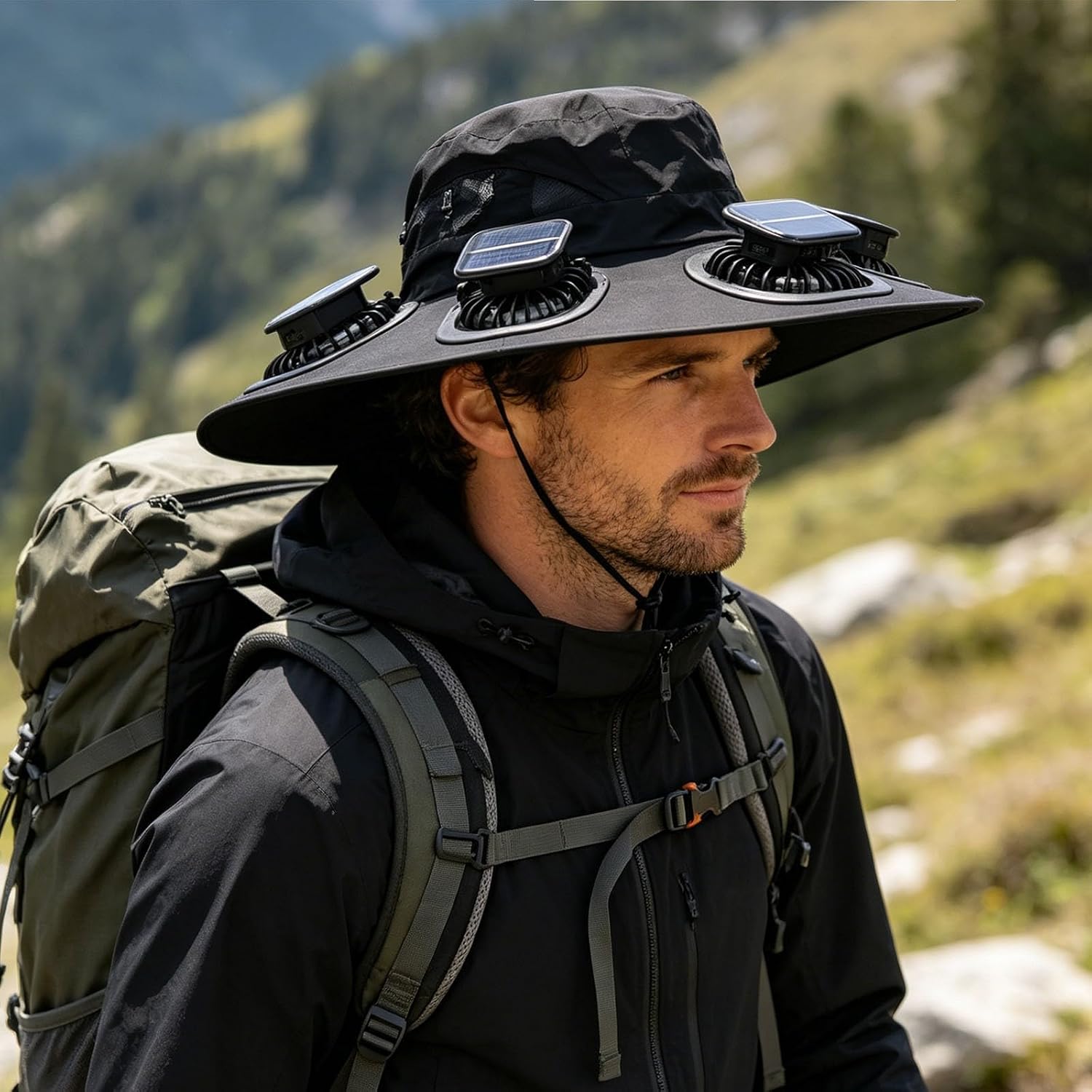 Czapka z wentylatorem solarnym – Outdoor Camping Hat recenzja i cena