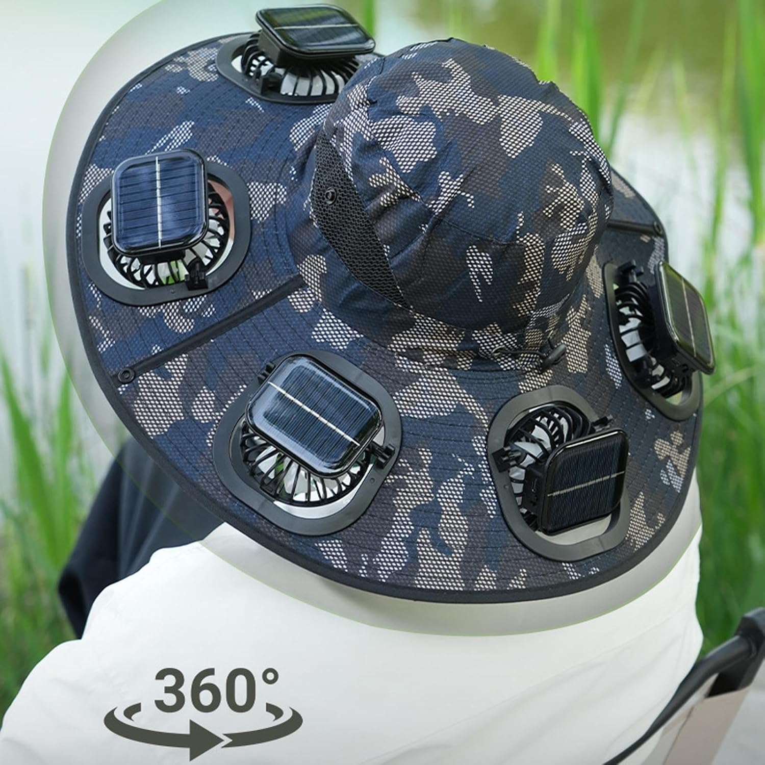 Czapka z wentylatorem solarnym – Outdoor Camping Hat recenzja i cena