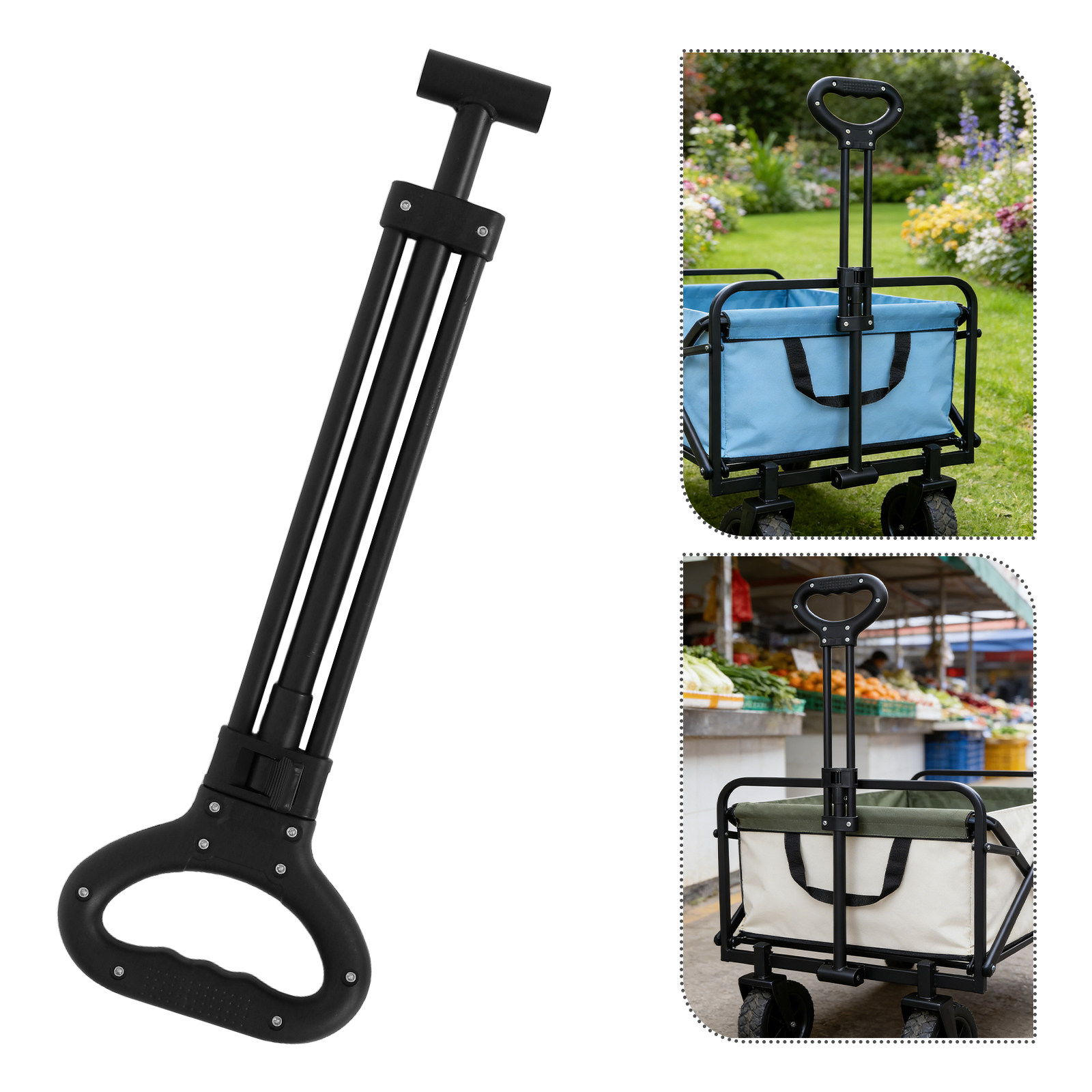 1 Zestaw Składany Wózek z Tele – Outdoor Camping Trolley recenzja i cena