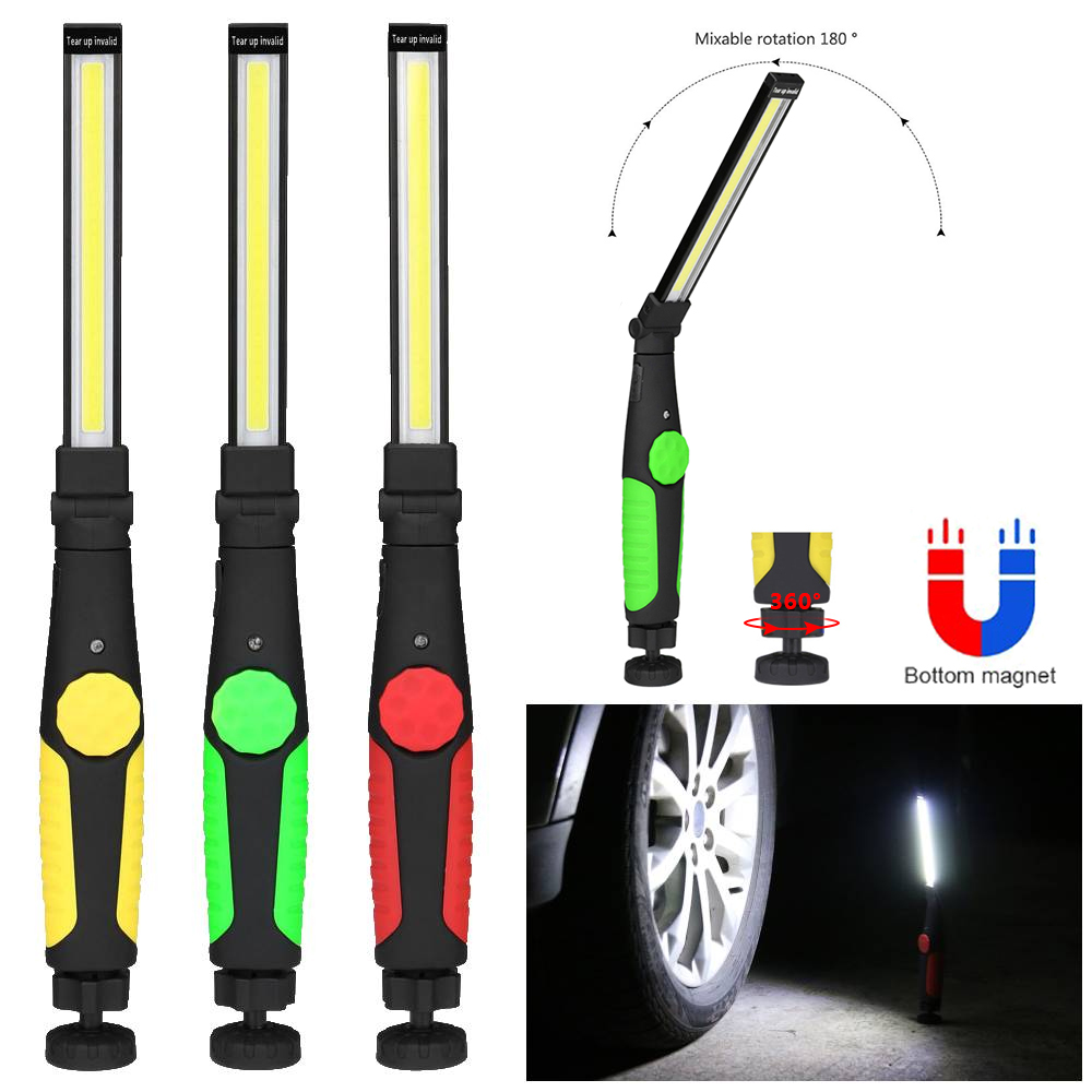Składana latarka COB USB Akumu – Outdoor Camping Jobs recenzja i cena