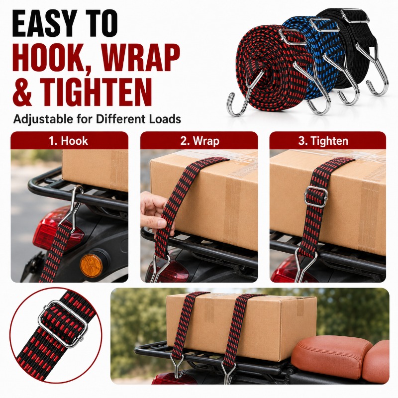 Elastyczna taśma transportowa  – Camping Rope recenzja i cena