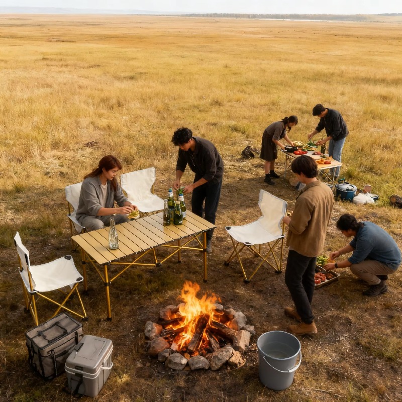Wysokiej jakości duży składany – Outdoor Camping High Chair recenzja i cena