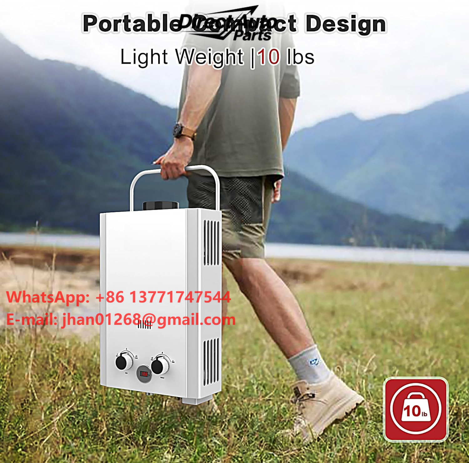 Przepływowy podgrzewacz wody n – Outdoor Camping Hot Water Shower recenzja i cena