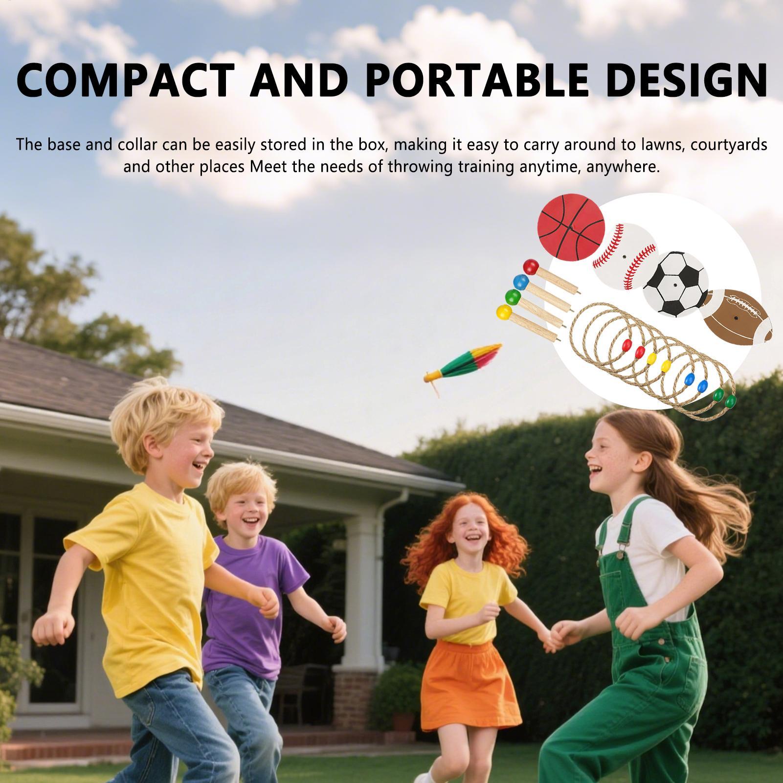 Gra w pierścienie na zewnątrz, – Outdoor Camping Games For Adults recenzja i cena