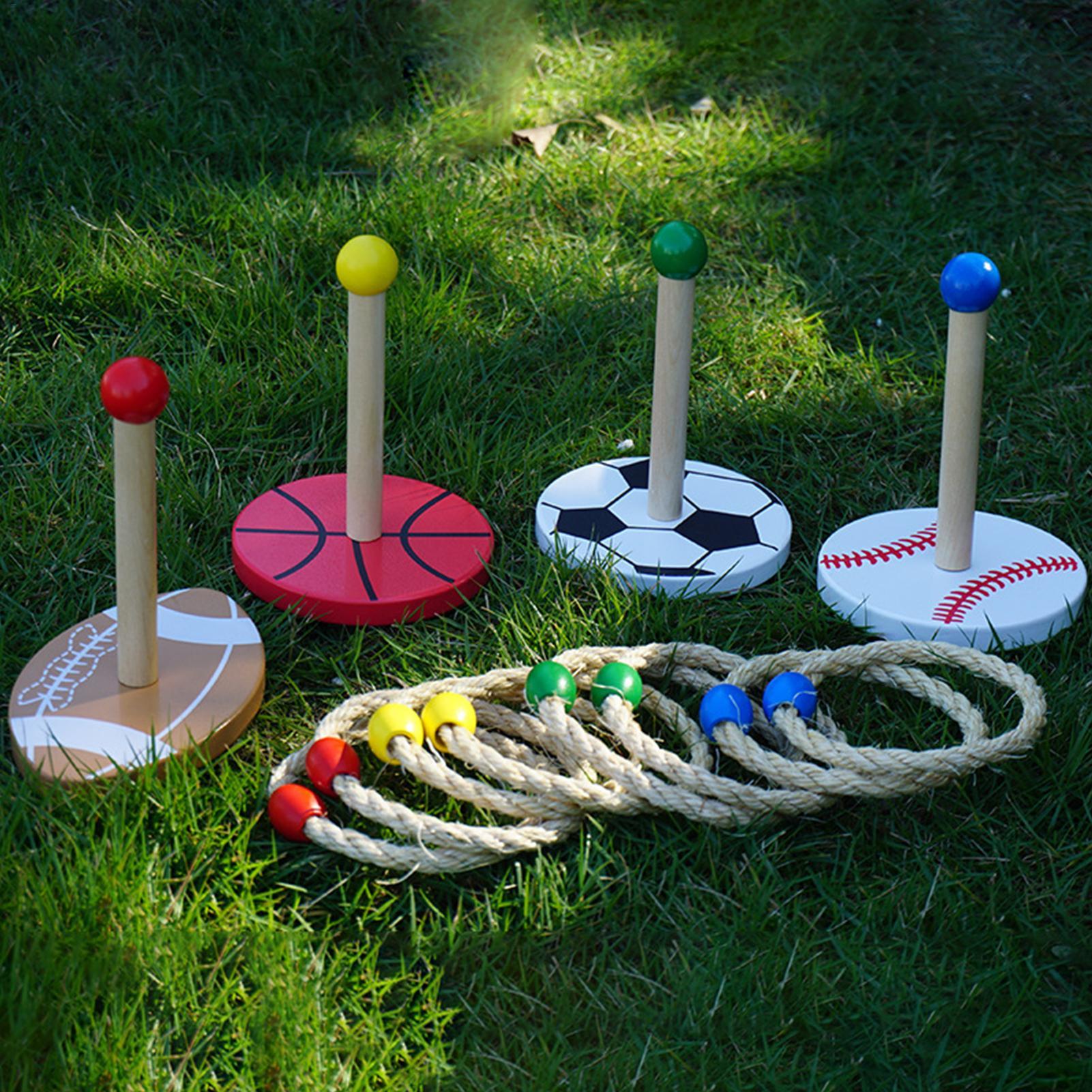Gra w pierścienie na zewnątrz, – Outdoor Camping Games For Adults recenzja i cena