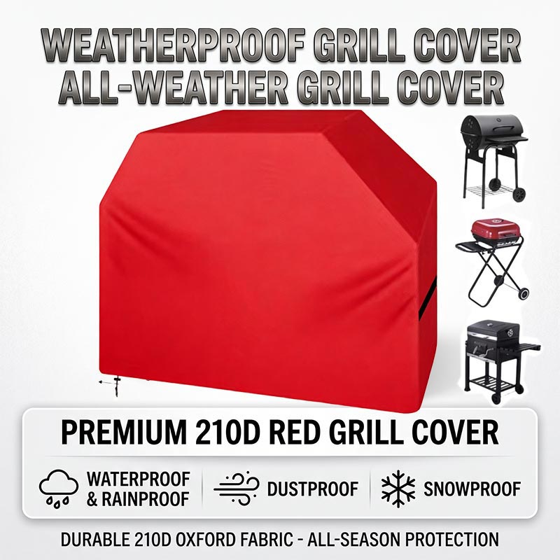 Pokrowiec na grill 210D, pyłos – Outdoor Camping Trolley recenzja i cena
