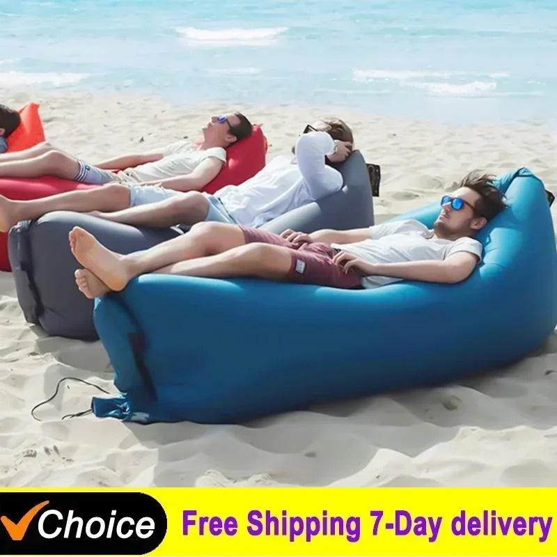 Nadmuchiwana sofa przenośna na – Outdoor Camping Loveseat recenzja i cena