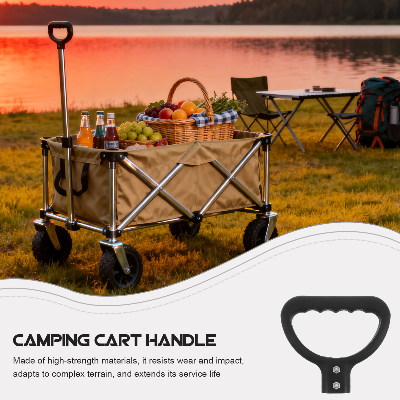 Zamiennik uchwytu wózka z płas – Outdoor Camping Trolley recenzja i cena