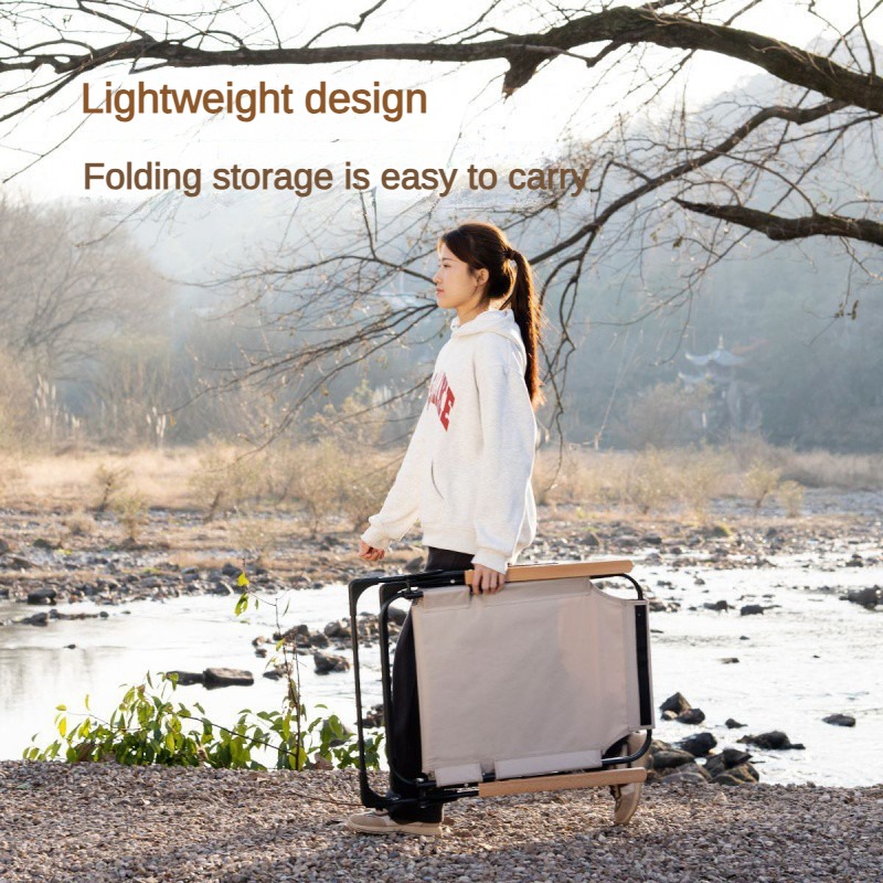 Składane krzesło turystyczne p – Outdoor Camping High Chair recenzja i cena